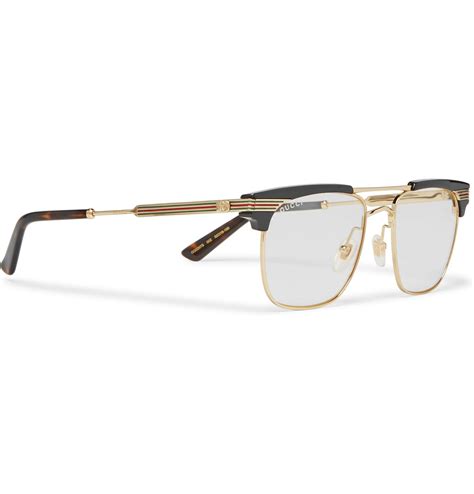 gucci men frames|Gucci gold frame glasses men's.